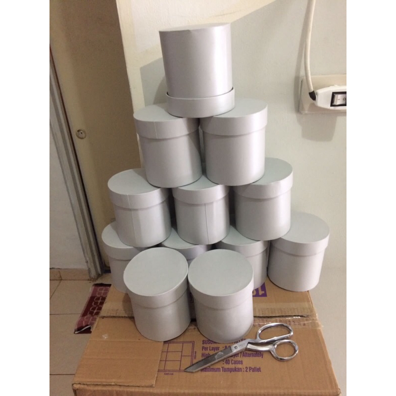 Round Bloom / Bloom box bunga/ box buket bunga/ Box buket balon / bloom box