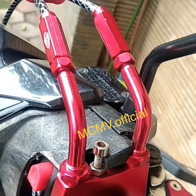 [READY STOCK] SETELAN L GAS CNC WARNA MOTOR UNIVERSAL / stelan L gas spontan cnc warna thailand harga per buah thai look