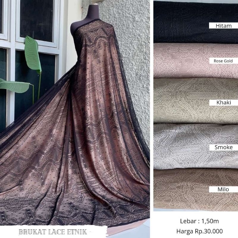 (alena textile) KAIN BRUKAT LACE PREMIUM