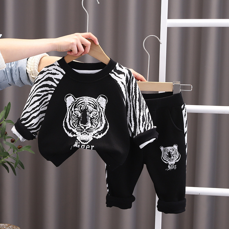 Setelan Anak Laki Laki M0RGAN Sweater Set Tracksuit Anak Import