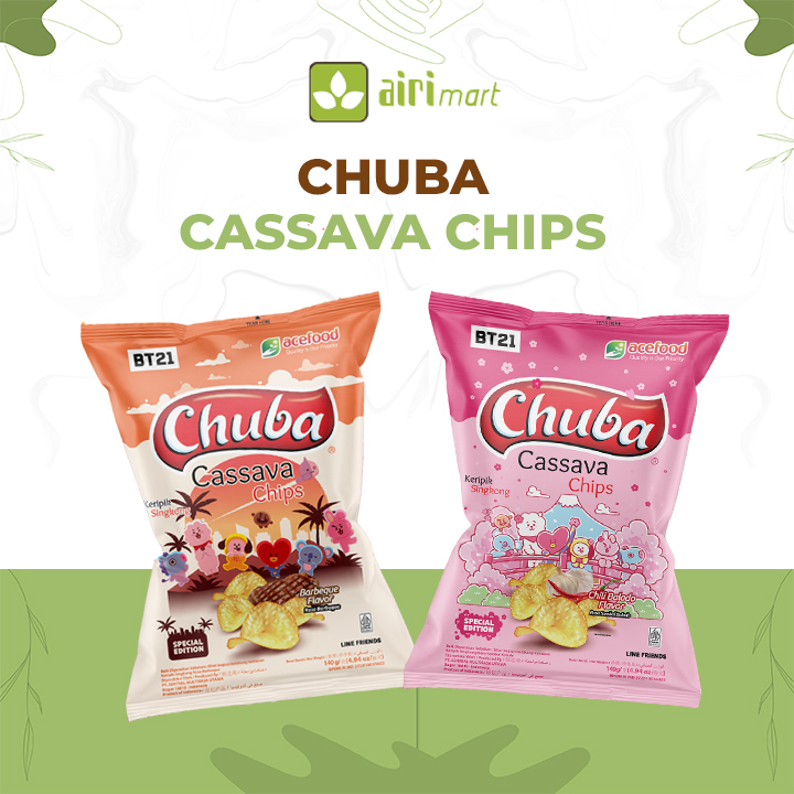 Chuba cassava chip Balado/BBQ BT21
