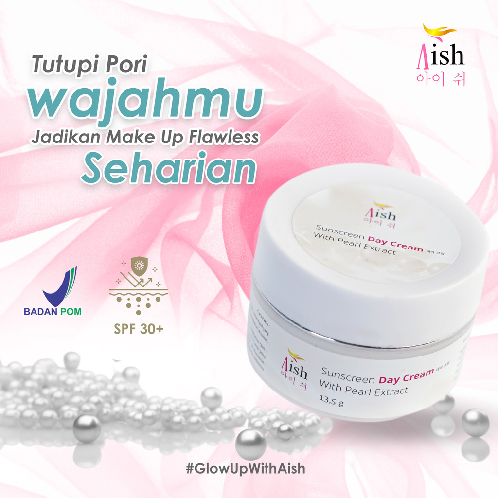 ish Day And Night Cream Moisturizer Anti Aging | Krim Anti Aging | Ori Bpom Halal | 100% Original | 