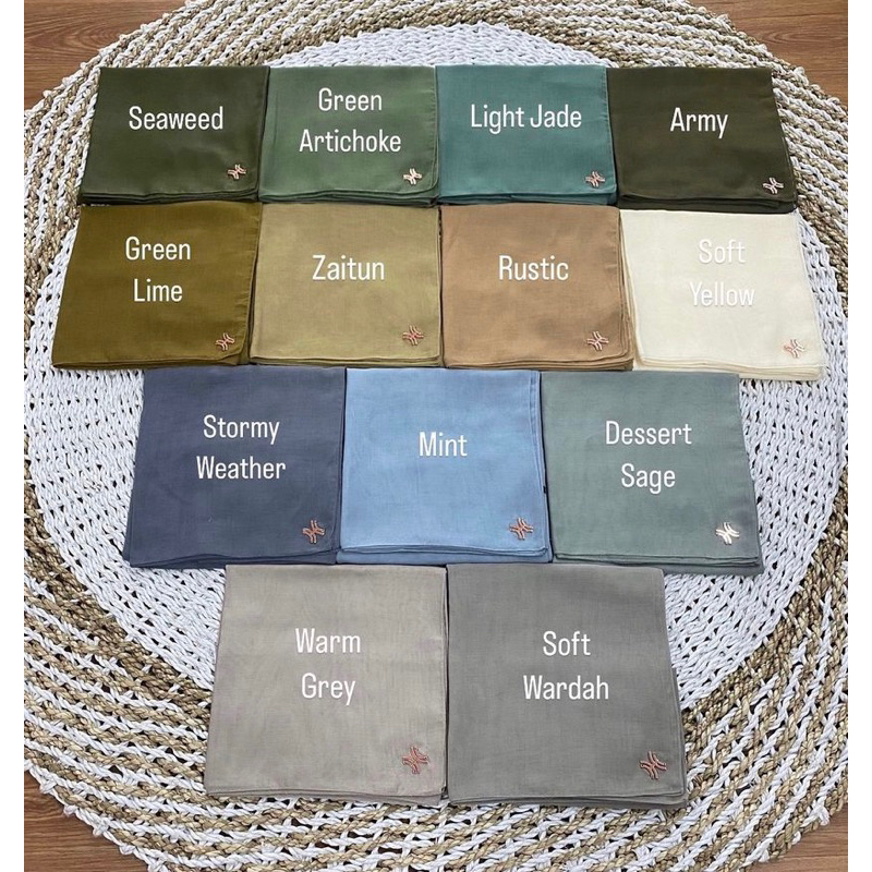 HIDAHASAN PLAIN PARIS EVERYDAY SCARF