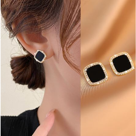 Anting Wanita Sterling Silver Kait Gantung Rumbai Aksesoris Import Korea Anting Fashion Perhiasan Mutiara Elegan