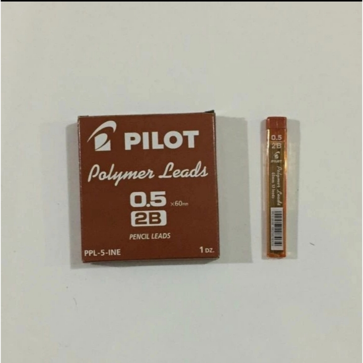 

ISI PENSIL MEKANIK PILOT PPL 5 0,5 MM 2B HARGA 1 TUBE
