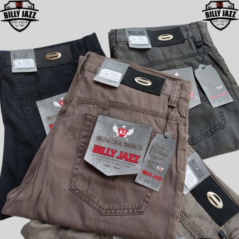 Celana Kanvas Panjang Original Billy jazz Celana Panjang Pria