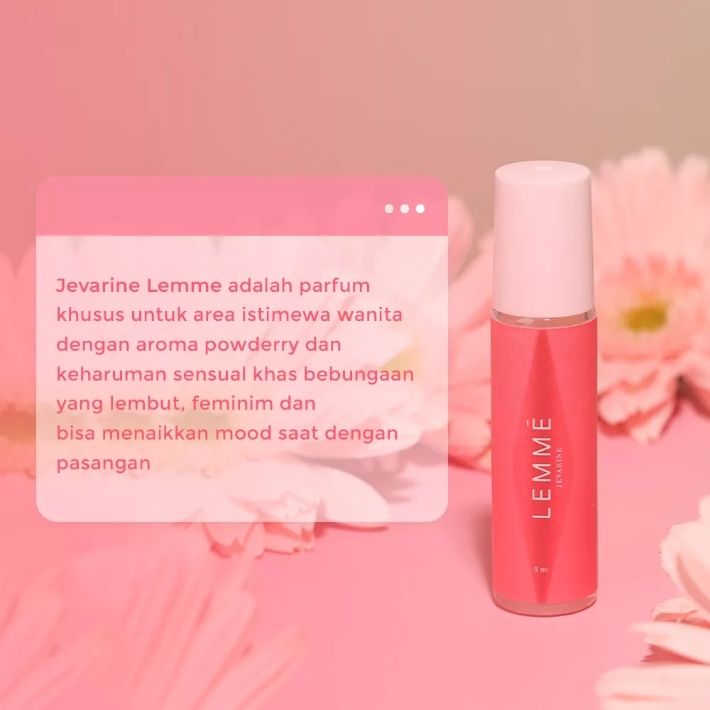 JEVARINE Lemme Misk Sahara Sakura Perfume - Parfum Wangi Bunga Lembut Sahara Sakura Pria Wanita