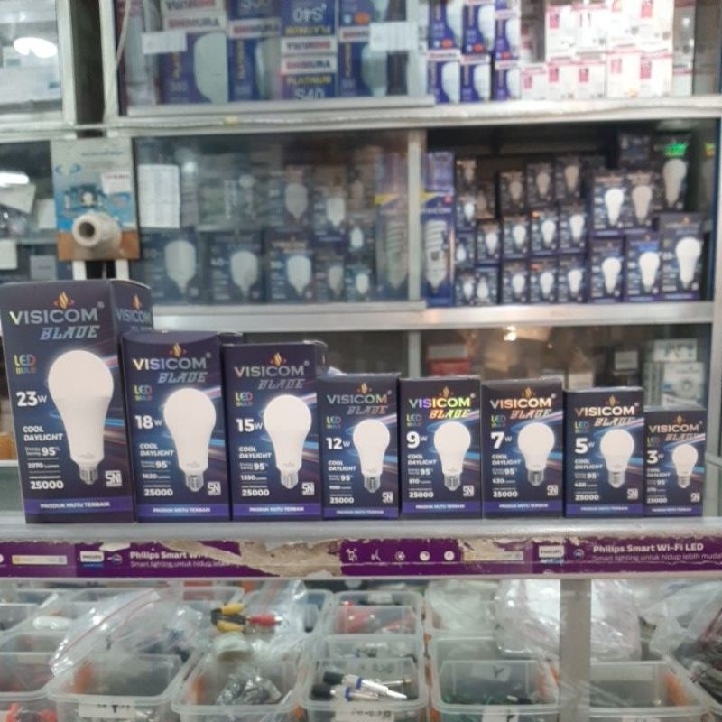 Bohlam LED VISICOM BLADE Lampu LED Garansi Murah Berkualitas 100% ORIGINAL
