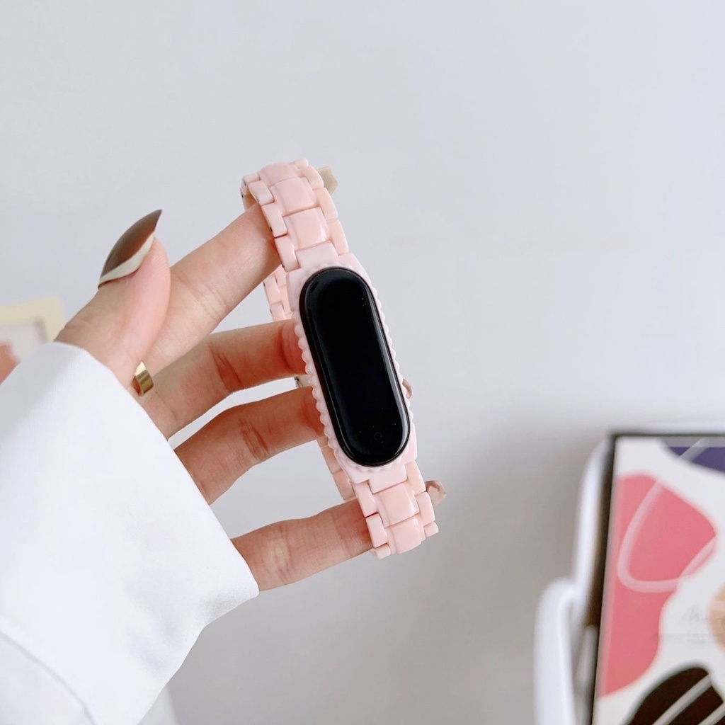 Mi Band Strap Candy Strap Xiaomi Band 3 4 5 6 7 Transparent Strap
