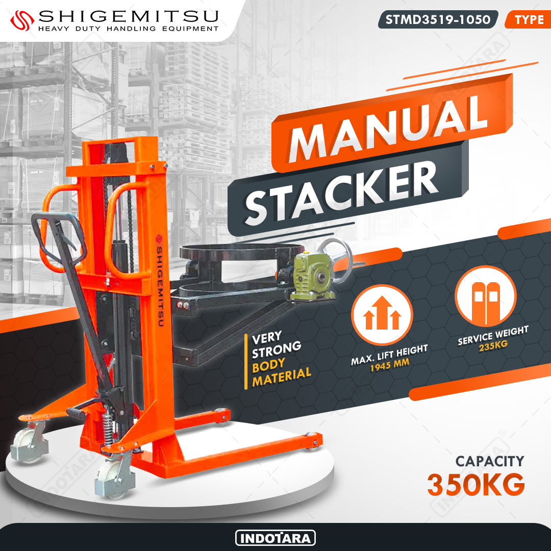 Shigemitsu Manual Stacker STMD3519-1050