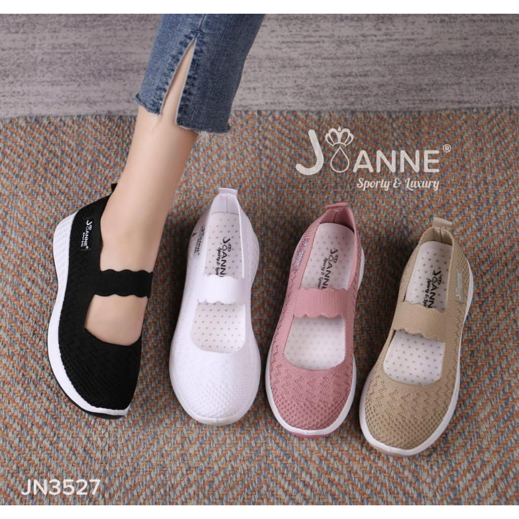 JJ JOANNE FlyKnit Flats Shoes # JN3527