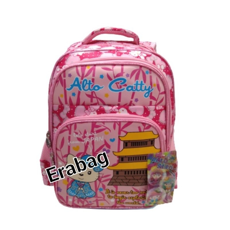 Tas Alto Kids Anak Perempuan/Tas Sekolah Anak SD Gambar Alto Cewe 448 89G