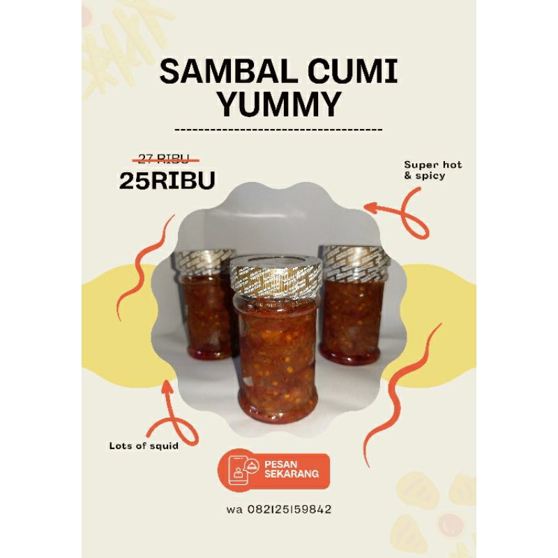 

sambal cumi yummy