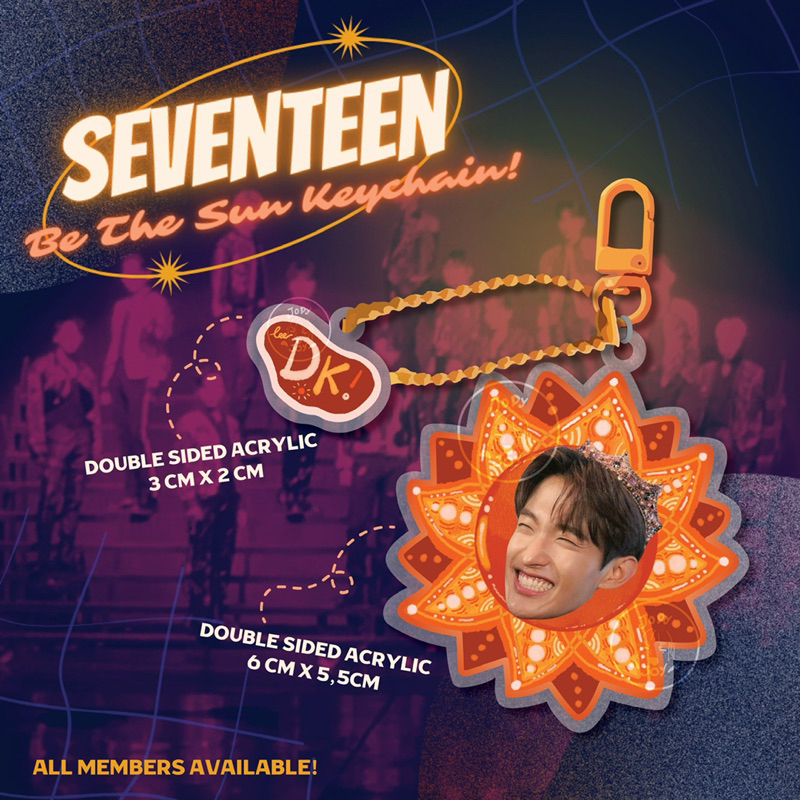 BE THE SUN Keychain | SEVENTEEN