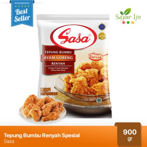 

Sasa Tepung Ayam Goreng RENYAH 900 Gram / Pack Bumbu Goreng Masakan Instant Premium