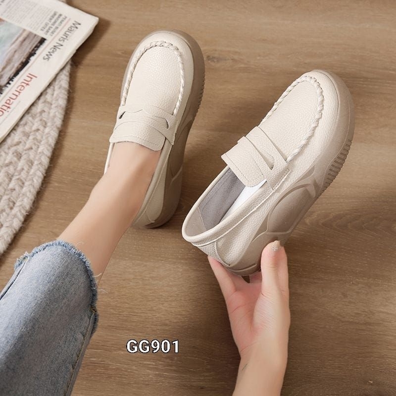 Sepatu Flat Shoes Sole Bubble Fashion Korea GG901