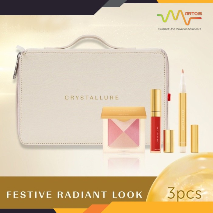 ❣️Rakkistore99❣️ Wardah Festive Radiant Look Hampers | Crystallure Hampers