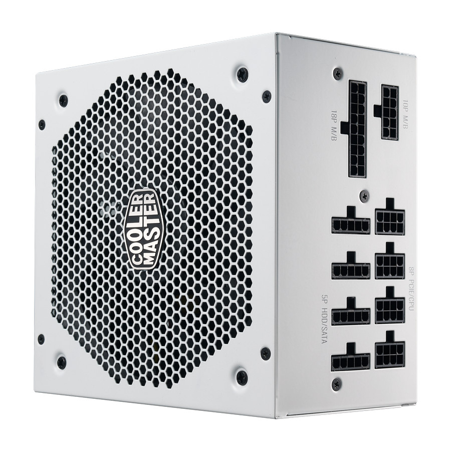 Cooler Master V750 v2 White Edition PSU 750W 80+ Gold Full Modular