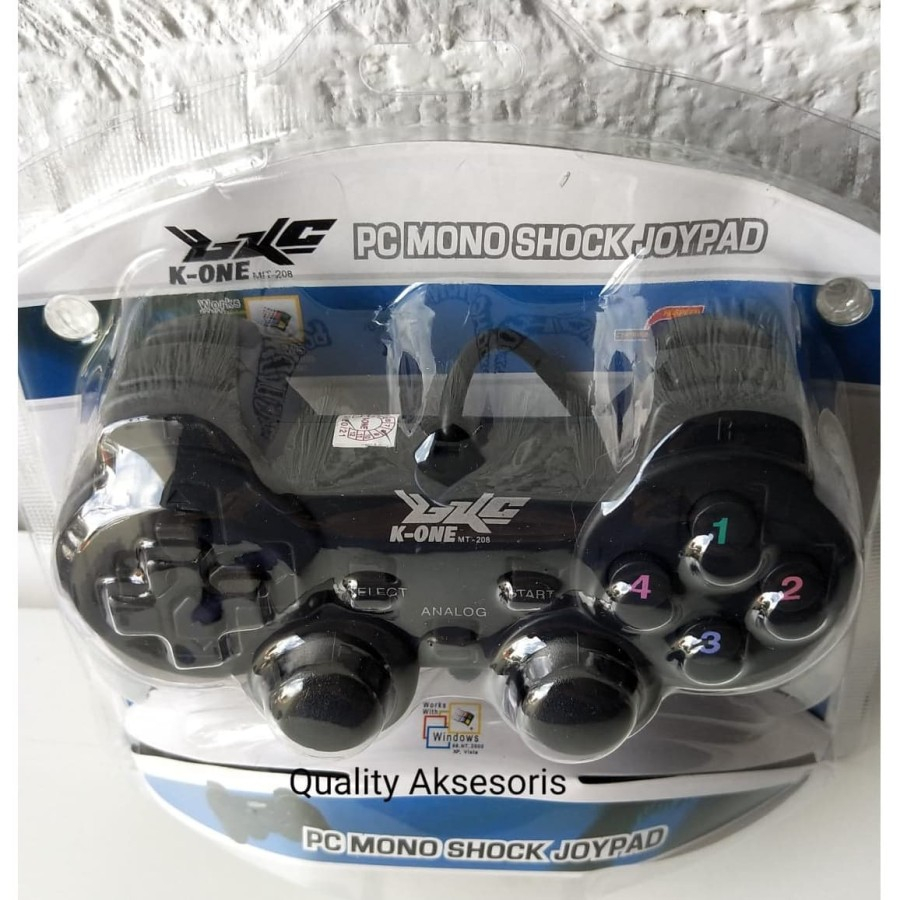 GAMEPAD PC STIK JOYSTIK STICK KONE WIRED