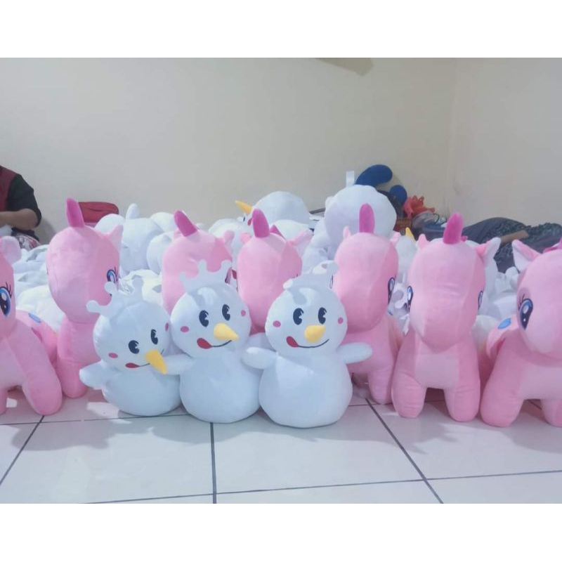 Boneka mixue,Tinggi 40cm,nyala lampu,LED