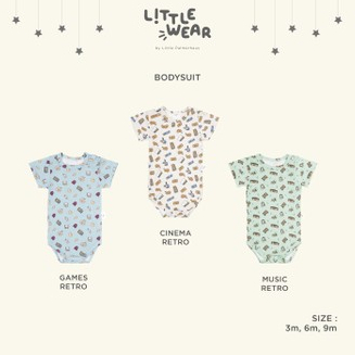 Jumper segitiga Little wear Bodysuit Little Palmerhaus