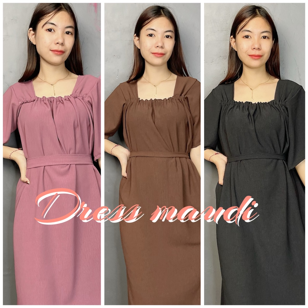 Dress Maudy Airflow Bali Terlaris