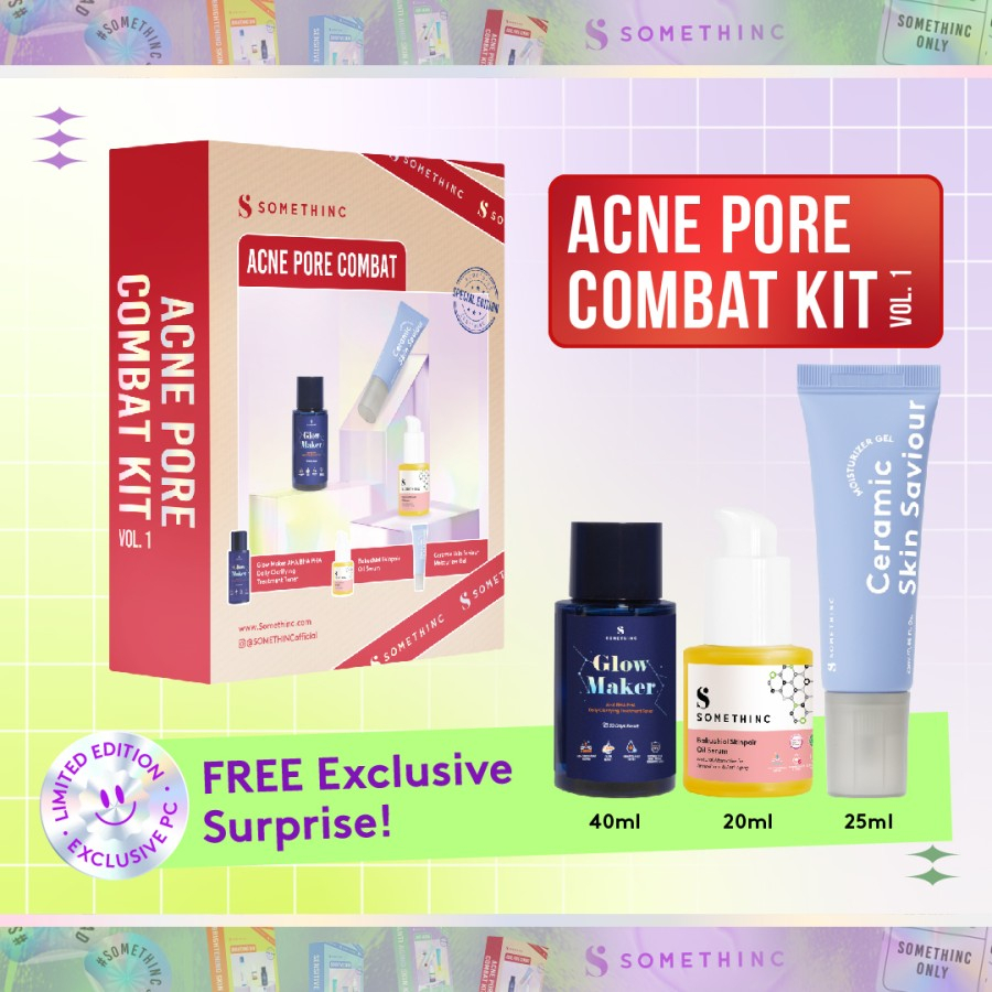 ✨ AKU MURAH ✨ SOMETHINC NCT DREAM'S Pick - Acne &amp; Pore Combat Kit (Vol. 1)