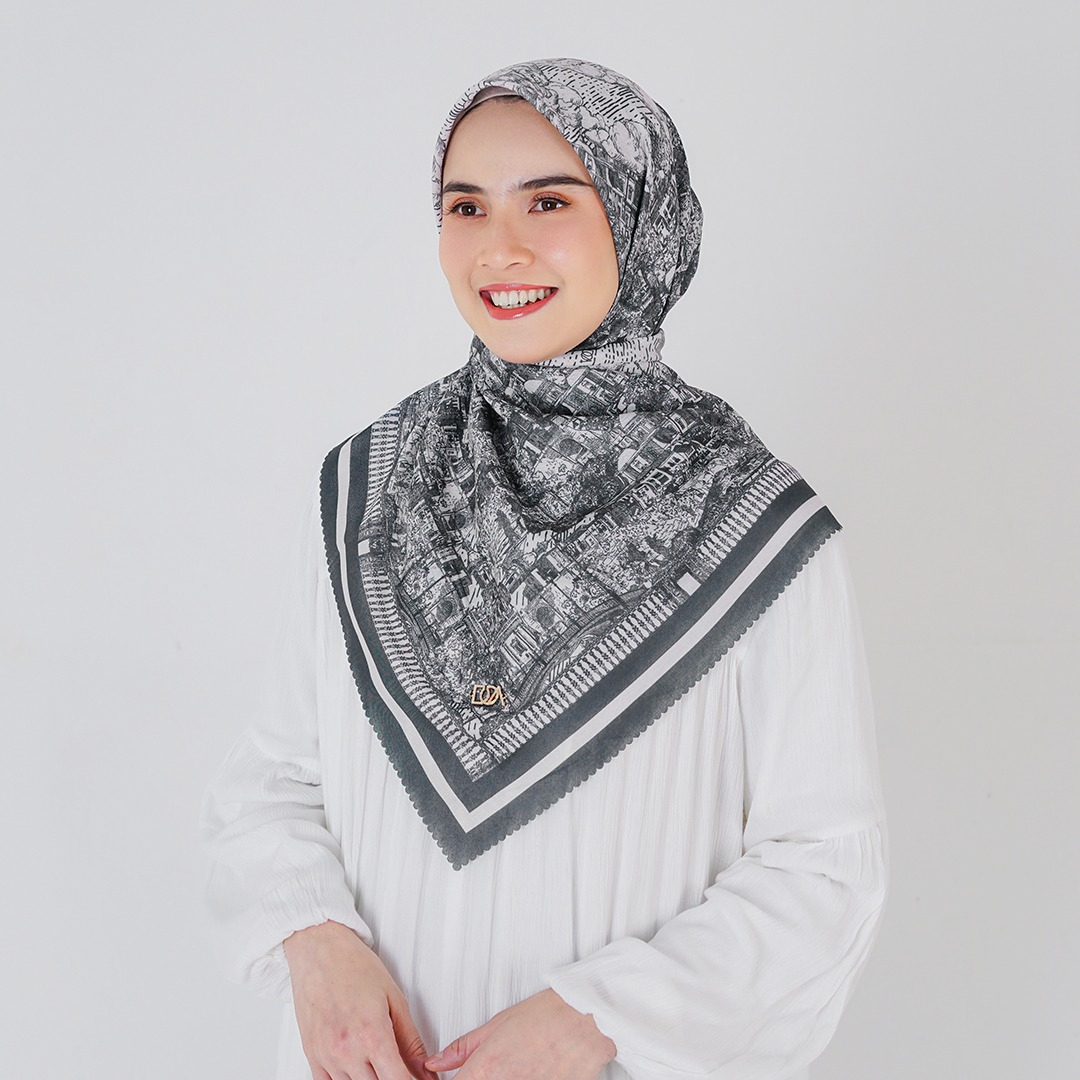 DOA LUCIA SCARF SERIES BLACK REGULAR