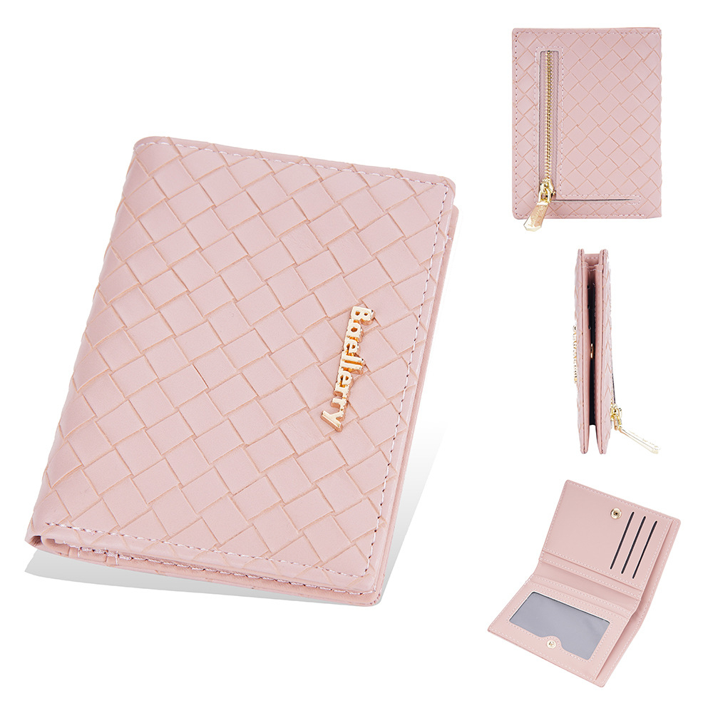 DOMPET LIPAT WANITA IMPORT BAELLERRY ORIGINAL KECIL LUCU SLOT KARTU RESLETING KOIN KULIT PINK CELADINE WA698P3 MINI CEWEK REMAJA PREMIUM TERBARU KEKINIAN KOREA MURAH FASHION