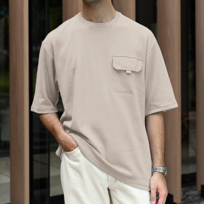 KAOS FLOPPY POCKET OVERSIZED TEES / KAOS OVERSIZED / KAOS POCKET/KAOS POLOS