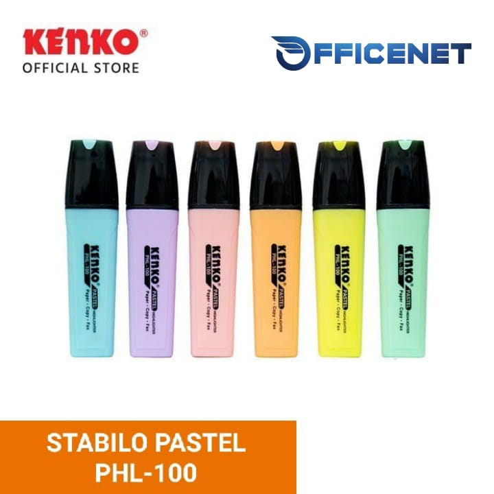 STABILO PASTEL PHL-100 KENKO HIGHLIGHTER PENANDA WARNA