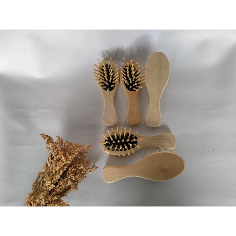 Souvenir Sisir Kayu Tanpa Kemasan