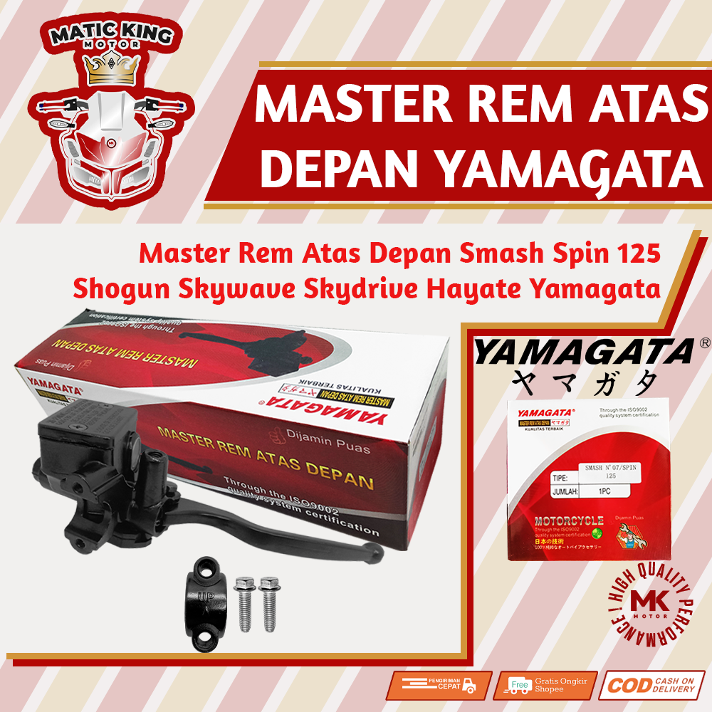 Master rem assy Suzuki Smash Spin Skywave Skydrive Shogun 110 125 Yamagata