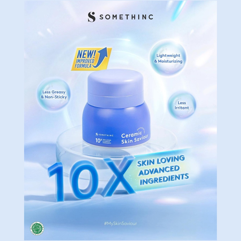 ✨ AKU MURAH ✨ SOMETHINC REFORMULATED #3 CERAMIC SKIN SAVIOUR MOISTURIZER GEL - 50ML