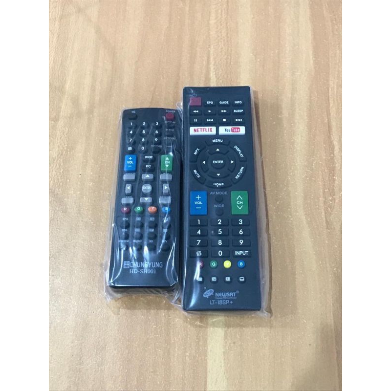 REMOTE TV LCD/LED SHARP TANPA SETTING