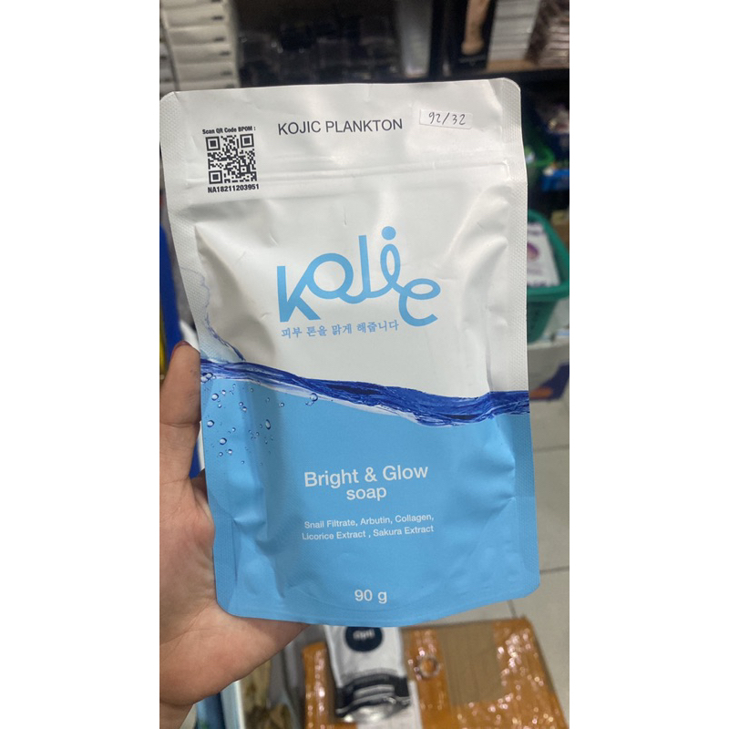 KOJIC PLANKTON BRIGHT AND GLOW SOAP 90 gram