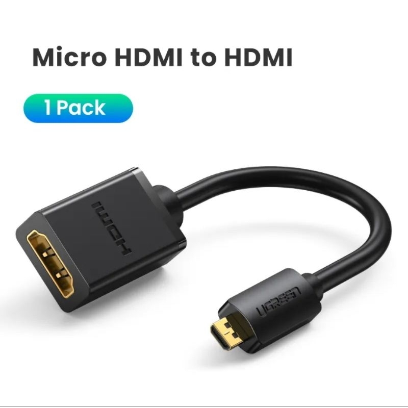 Ugreen Micro Hdmi to Hdmi Female Adapter - 20134