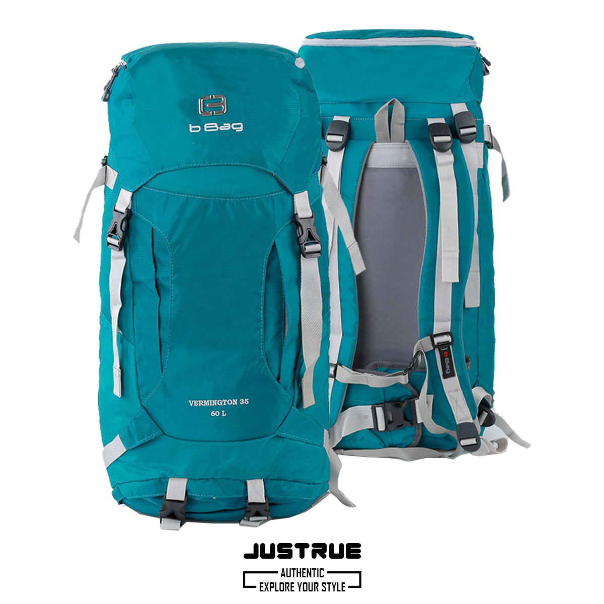 Justrue Carrier 60 Liter Tas Gunung 60L Tas Ransel Outdoor Tosca 201