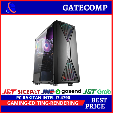 PC Gaming intel core i7 4790 (GTX 1650 4GB ) SSD 256GB || RAM16GB