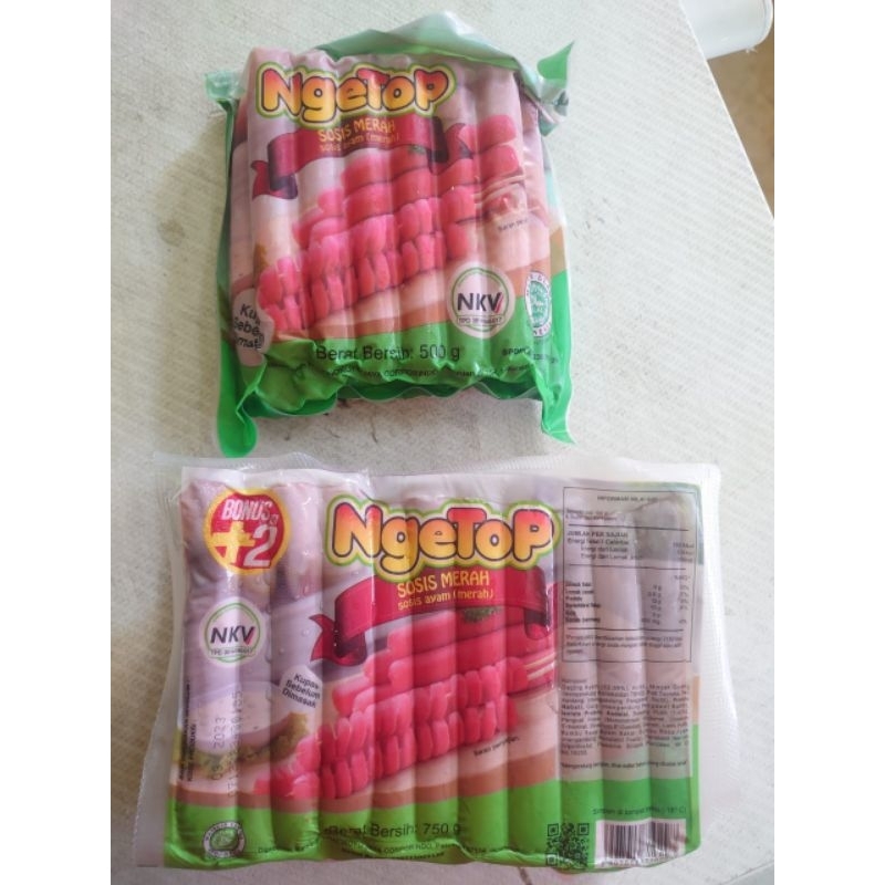 

Sosis ngetop 500gr dan 750gr