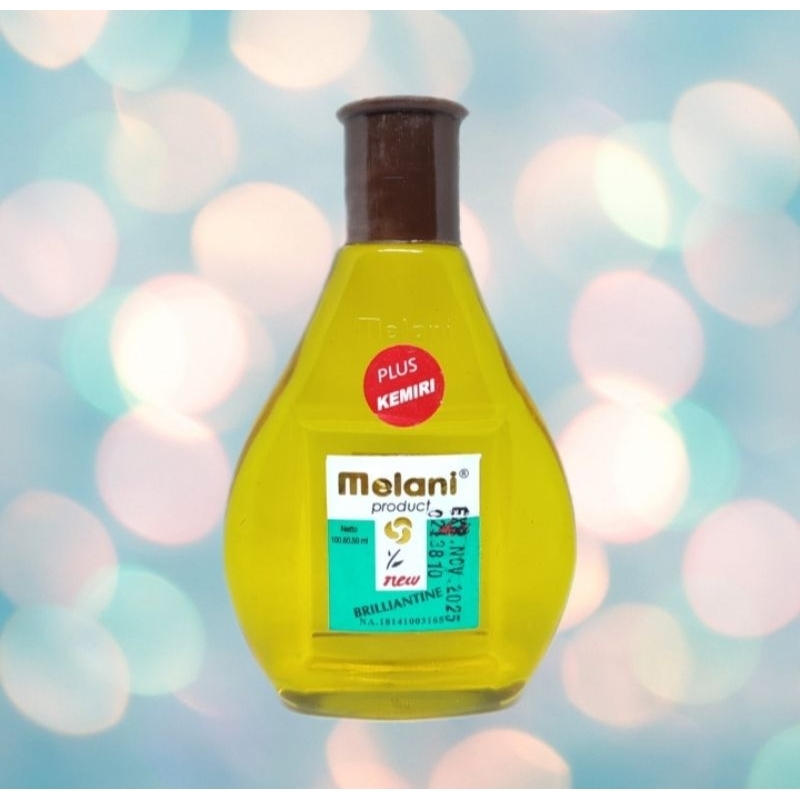 Melani Minyak Rambut Plus kemiri Botol Kaca