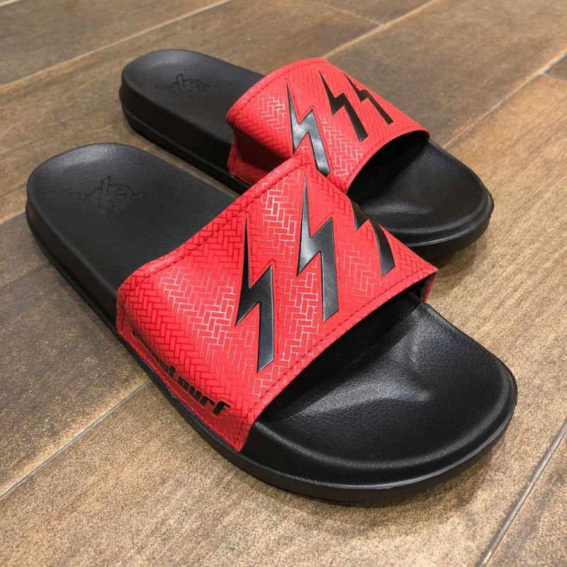 Sandal Slip On Planet Surf Original New Arival Voet Slippers New 223J Red All