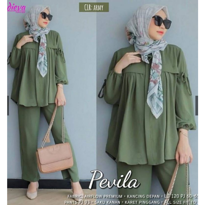 SETELAN PEVILA - ONE SET WANITA UMBO - SET PEVILA JUMBO -  ONE SET WANITA XXL / baju wanita kekinian / setcel wanita one set wanita terbaru