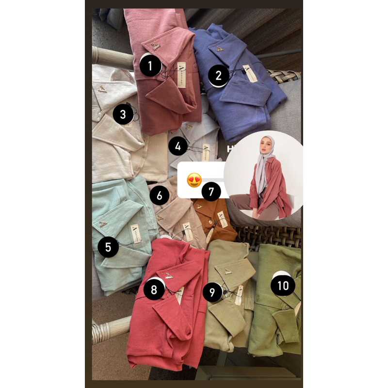 KEMEJA OVERSIZE LINEN BY ARASCARF