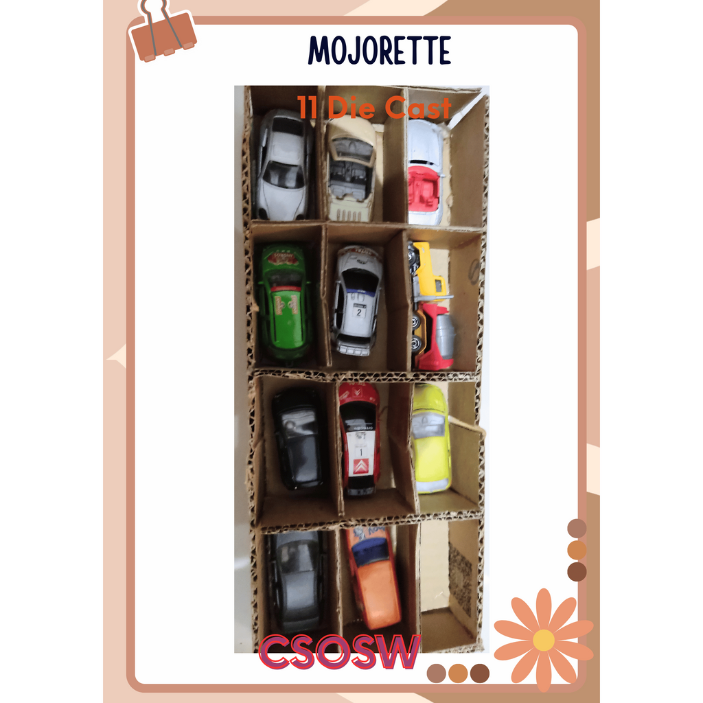 11 Die Cast Mainan Mobilan Mojorette