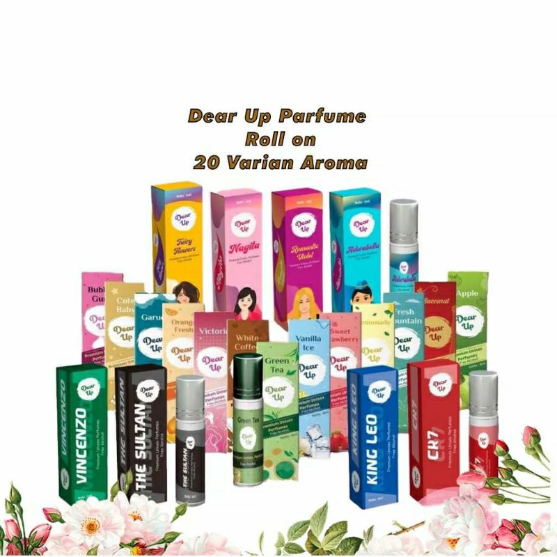 BPOM PARFUM DEAR UP / PARFUM ROLL ON NON ALKOHOL 6ML