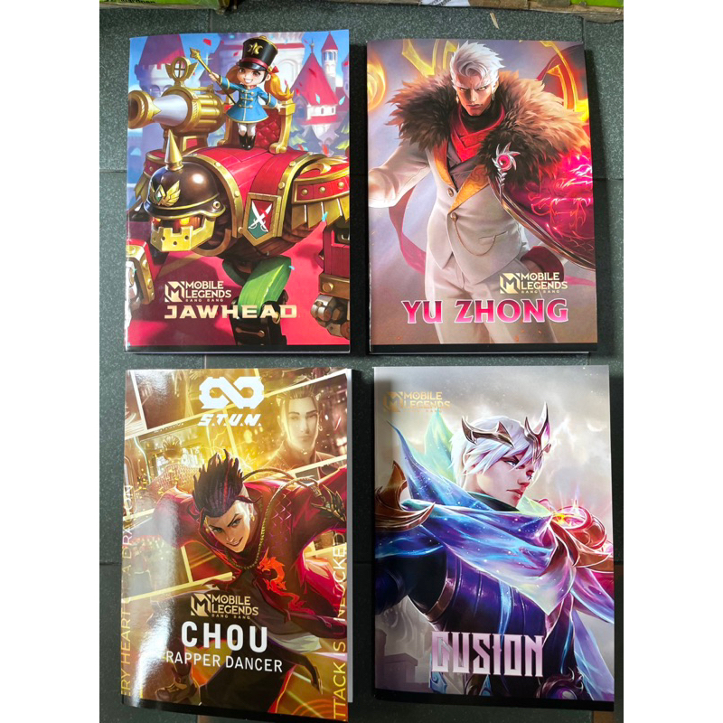 

Buku Tulis Motif Mobile Legends / Buku Tulis isi 50 Lembar Edisi Mobile Legends Medan