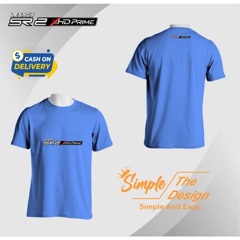 Kaos SR 2 Kaos Logo Bus SR 2 XHD Prime Sablon Bahan Katun Terlaris Kaos Murah