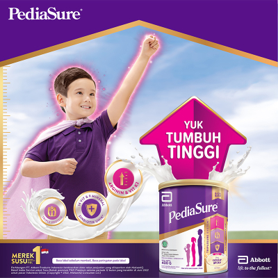 

PediaSure Triplesure Susu Formula Pertumbuhan Anak Madu 400 gram