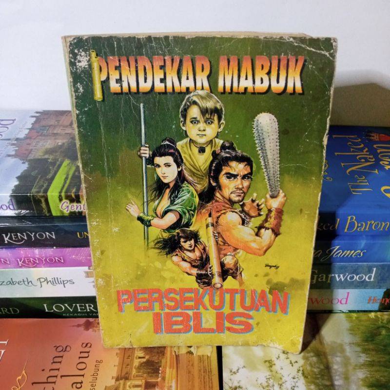 novel cerita silat pendekar mabuk persekutuan iblis eks rental 112 H